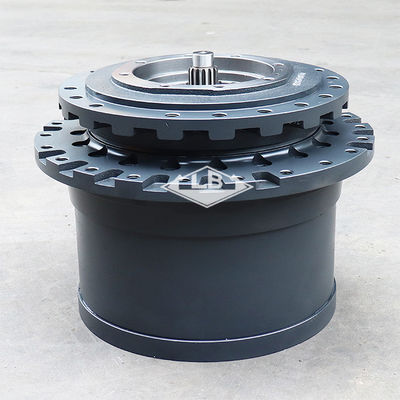 O motor de transmissão é equipado com uma caixa de engrenagens de transmissão de alta precisão.