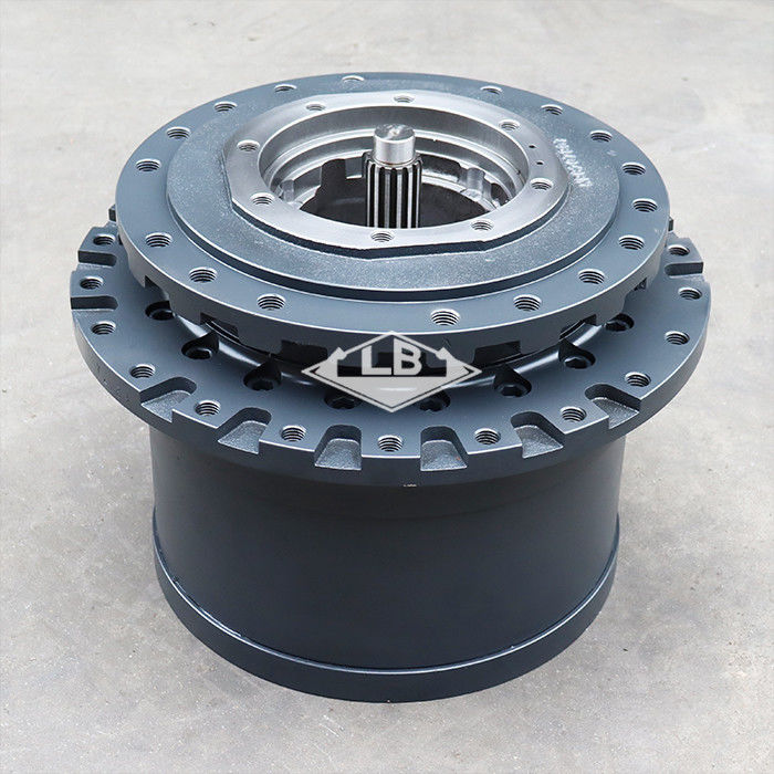 O motor de transmissão é equipado com uma caixa de engrenagens de transmissão de alta precisão.